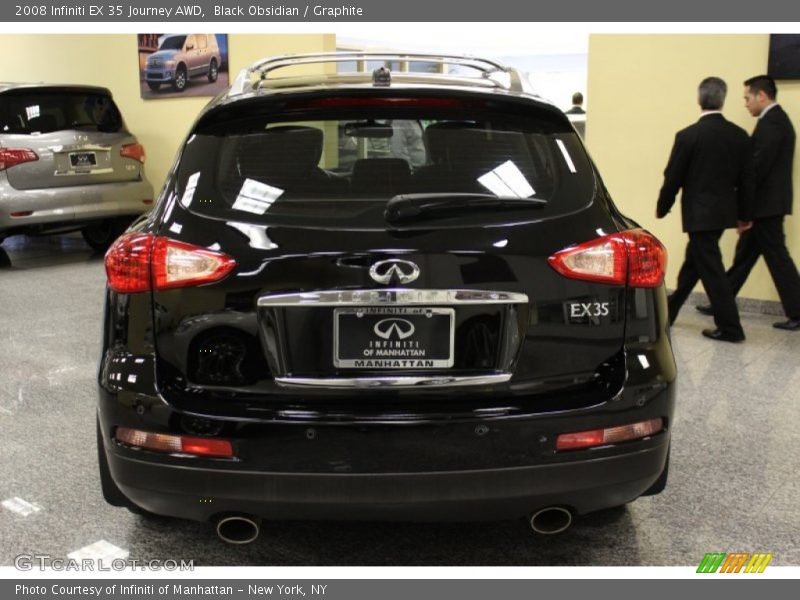 Black Obsidian / Graphite 2008 Infiniti EX 35 Journey AWD