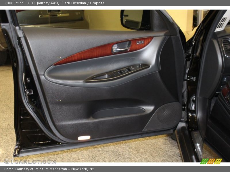 Black Obsidian / Graphite 2008 Infiniti EX 35 Journey AWD