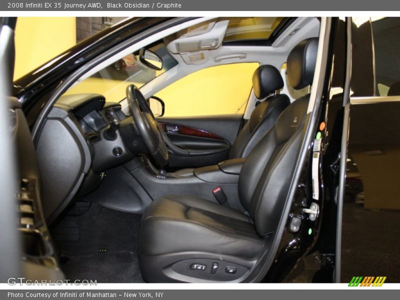Black Obsidian / Graphite 2008 Infiniti EX 35 Journey AWD