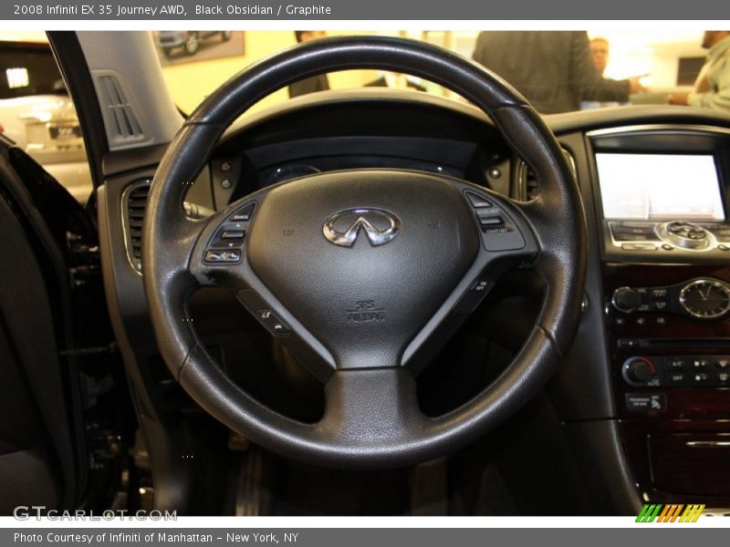 Black Obsidian / Graphite 2008 Infiniti EX 35 Journey AWD
