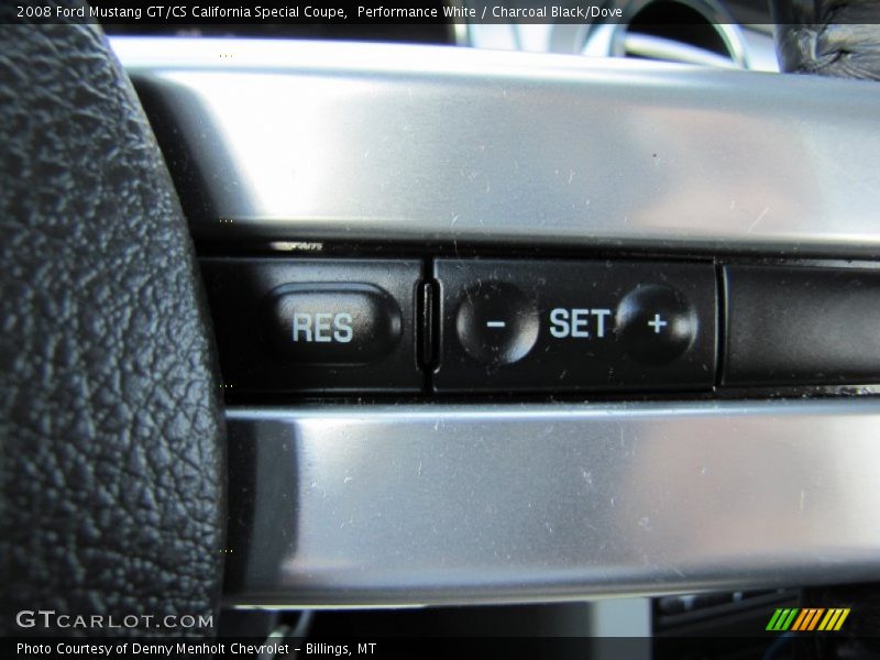 Performance White / Charcoal Black/Dove 2008 Ford Mustang GT/CS California Special Coupe