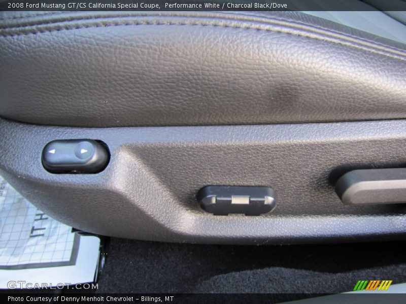 Performance White / Charcoal Black/Dove 2008 Ford Mustang GT/CS California Special Coupe