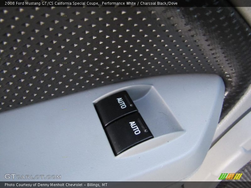 Performance White / Charcoal Black/Dove 2008 Ford Mustang GT/CS California Special Coupe