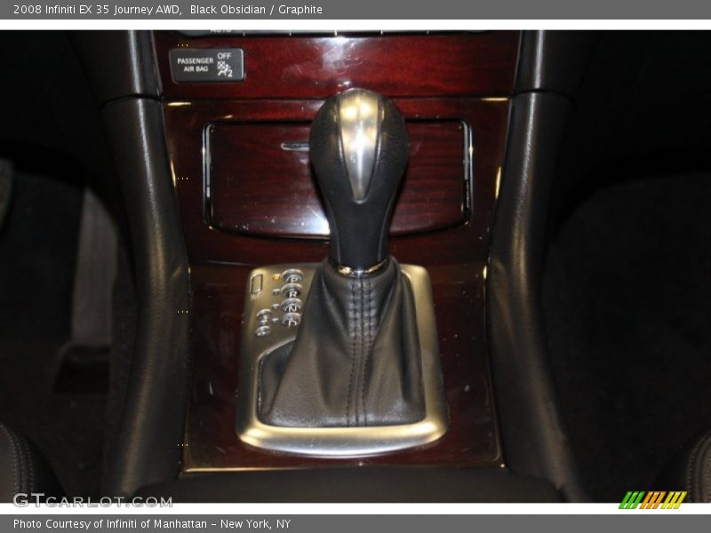 Black Obsidian / Graphite 2008 Infiniti EX 35 Journey AWD