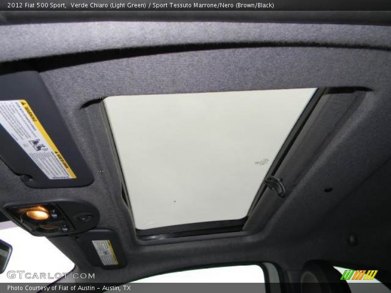 Sunroof of 2012 500 Sport
