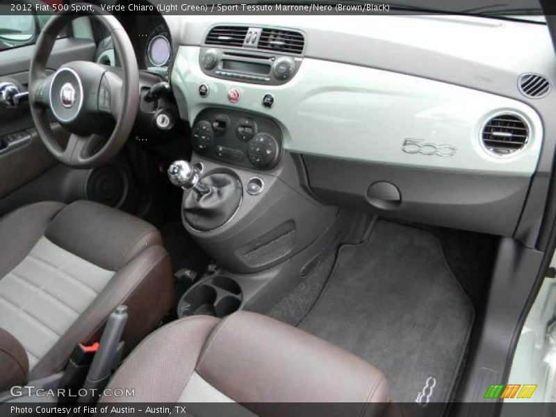 Dashboard of 2012 500 Sport