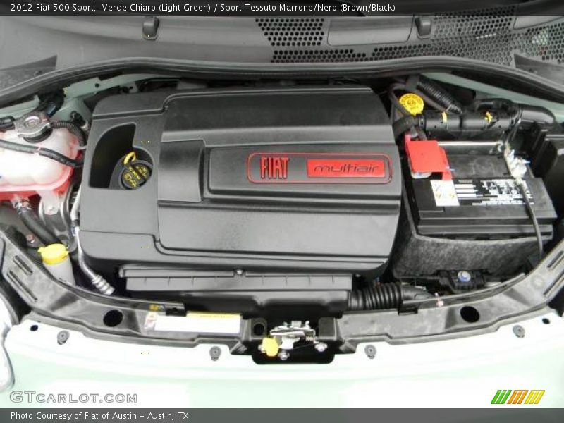  2012 500 Sport Engine - 1.4 Liter SOHC 16-Valve MultiAir 4 Cylinder