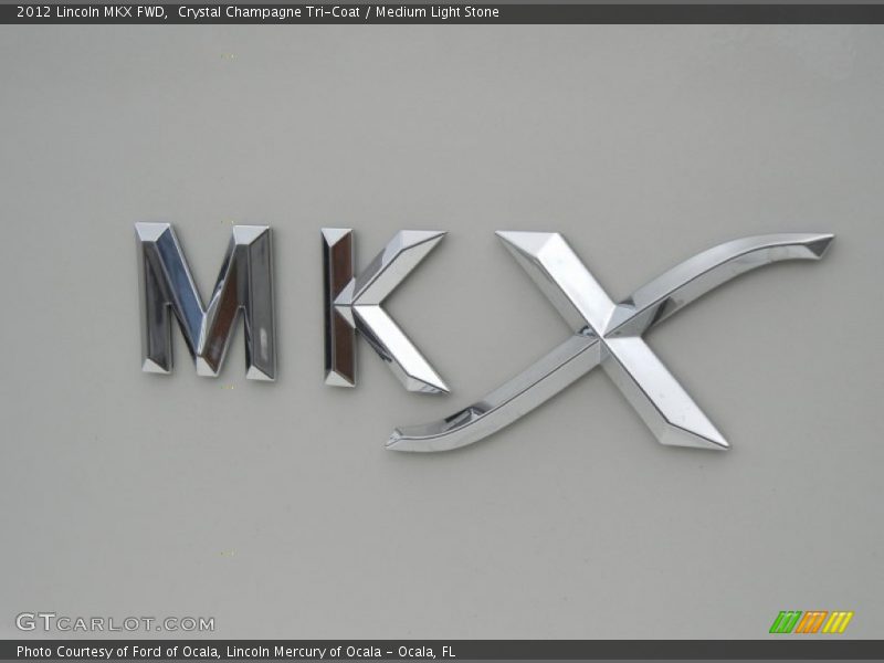 Crystal Champagne Tri-Coat / Medium Light Stone 2012 Lincoln MKX FWD