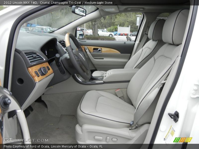 Crystal Champagne Tri-Coat / Medium Light Stone 2012 Lincoln MKX FWD