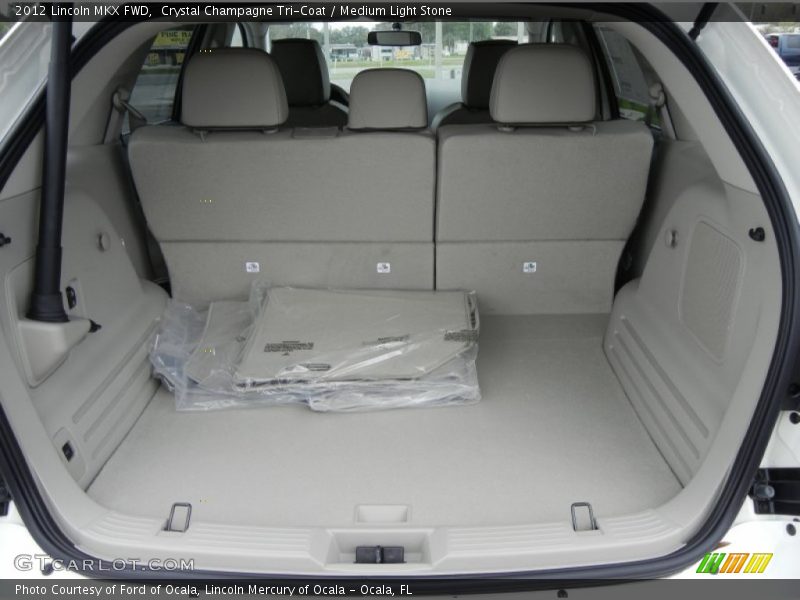 Crystal Champagne Tri-Coat / Medium Light Stone 2012 Lincoln MKX FWD