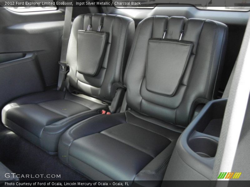 Ingot Silver Metallic / Charcoal Black 2012 Ford Explorer Limited EcoBoost