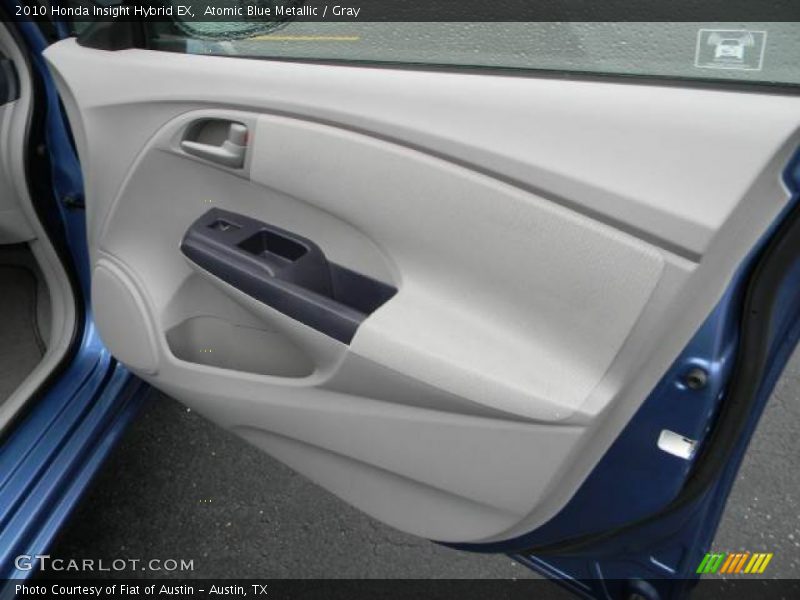 Atomic Blue Metallic / Gray 2010 Honda Insight Hybrid EX