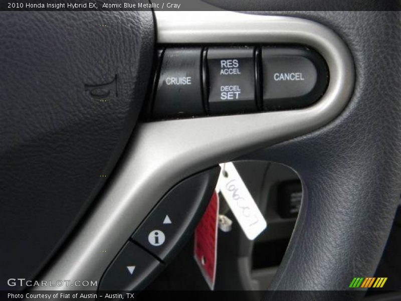 Atomic Blue Metallic / Gray 2010 Honda Insight Hybrid EX
