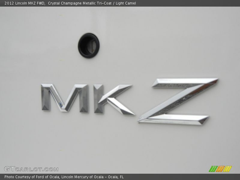 Crystal Champagne Metallic Tri-Coat / Light Camel 2012 Lincoln MKZ FWD