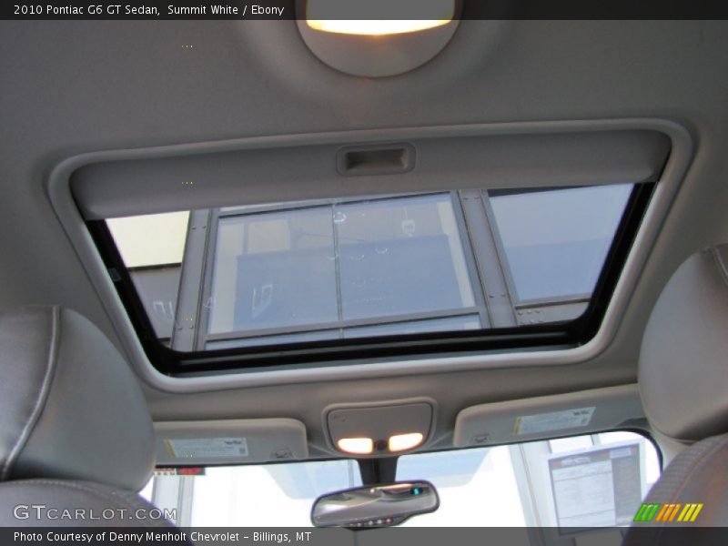 Summit White / Ebony 2010 Pontiac G6 GT Sedan