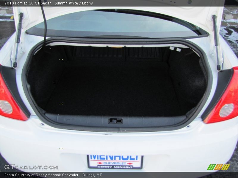 Summit White / Ebony 2010 Pontiac G6 GT Sedan
