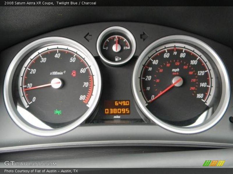 Twilight Blue / Charcoal 2008 Saturn Astra XR Coupe