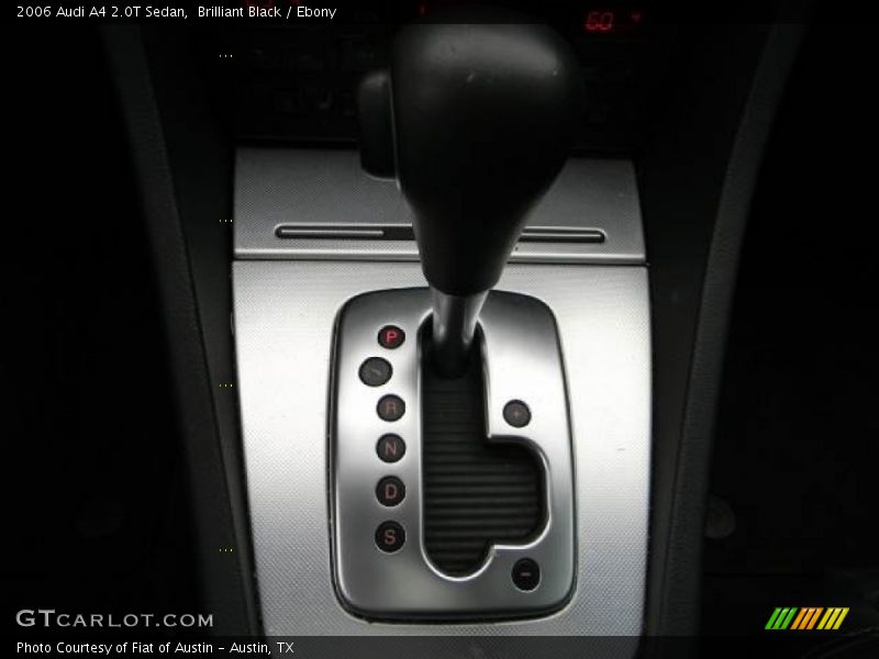 Brilliant Black / Ebony 2006 Audi A4 2.0T Sedan