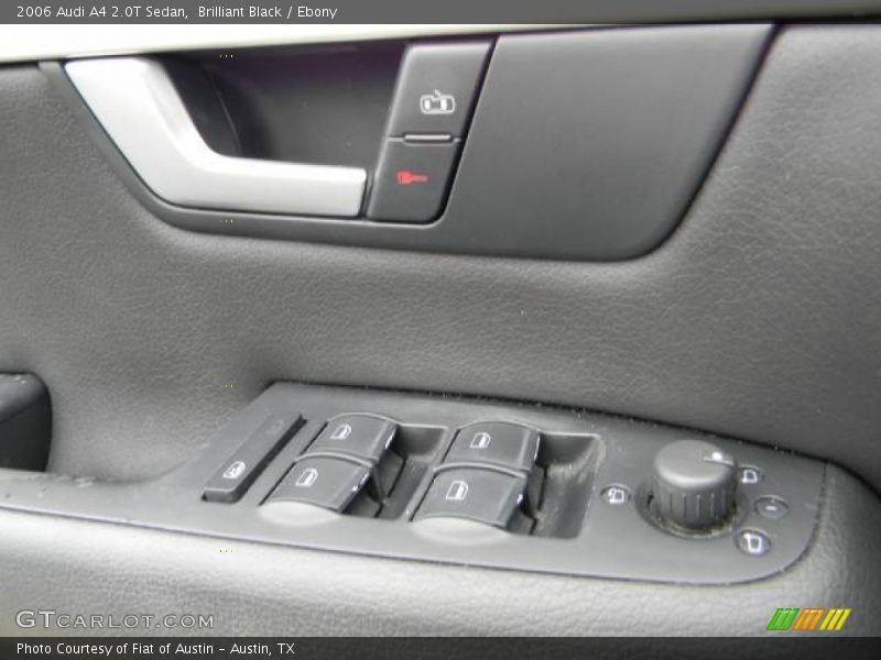 Brilliant Black / Ebony 2006 Audi A4 2.0T Sedan