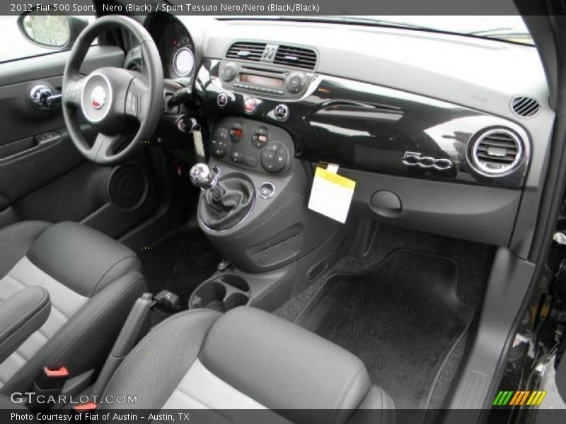 Dashboard of 2012 500 Sport