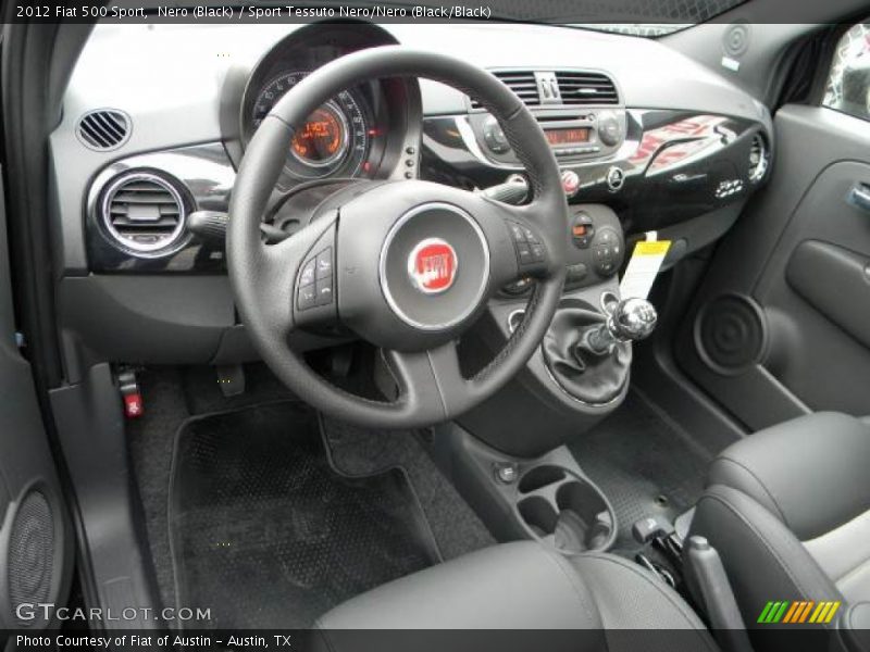 Dashboard of 2012 500 Sport
