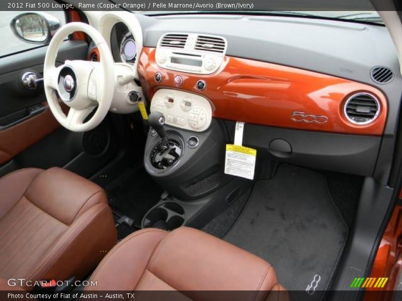 Dashboard of 2012 500 Lounge