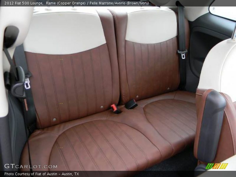Rear Seat of 2012 500 Lounge