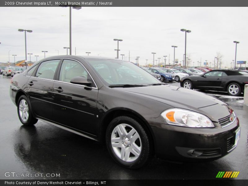 Mocha Bronze Metallic / Neutral 2009 Chevrolet Impala LT