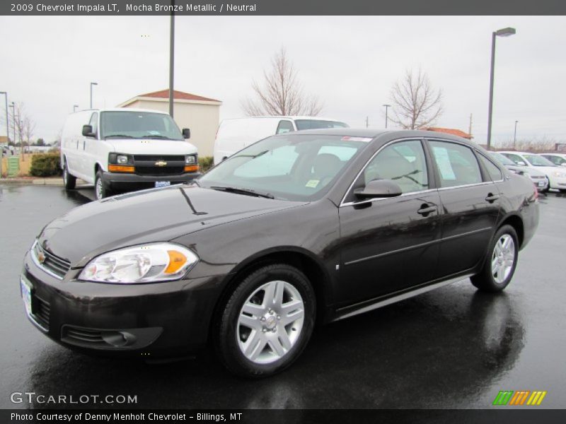 Front 3/4 View of 2009 Impala LT