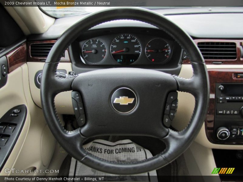  2009 Impala LT Steering Wheel
