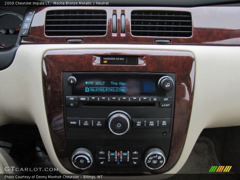 Mocha Bronze Metallic / Neutral 2009 Chevrolet Impala LT