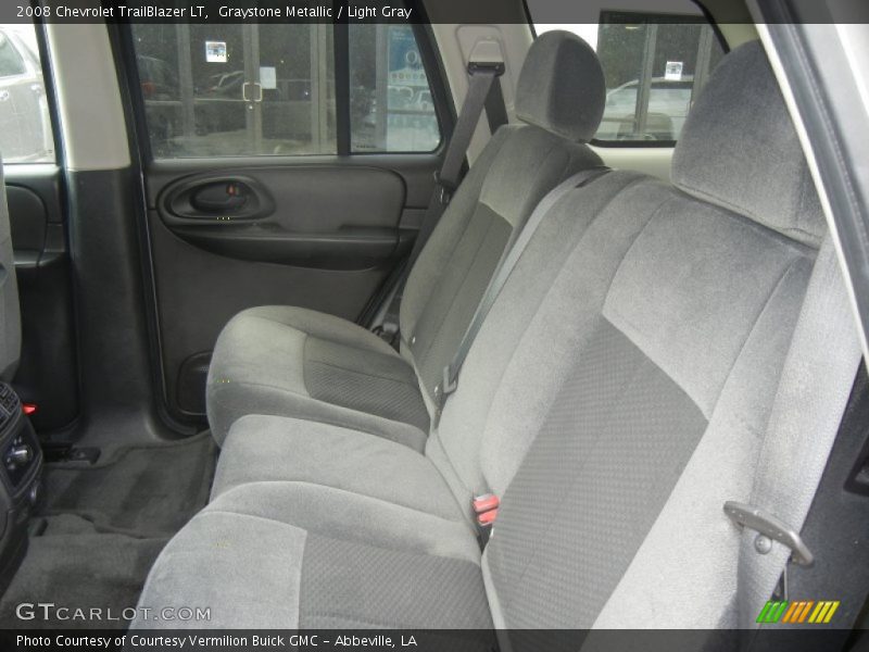 Graystone Metallic / Light Gray 2008 Chevrolet TrailBlazer LT