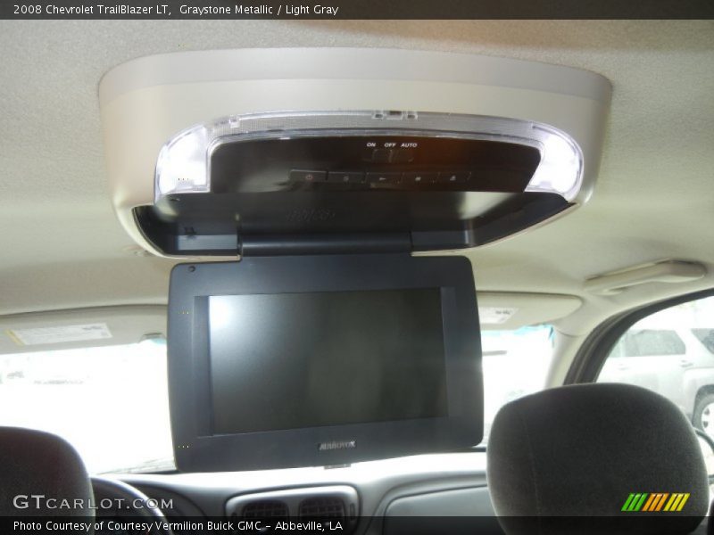 Graystone Metallic / Light Gray 2008 Chevrolet TrailBlazer LT