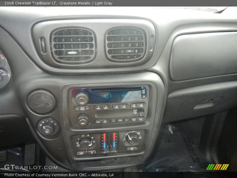 Graystone Metallic / Light Gray 2008 Chevrolet TrailBlazer LT
