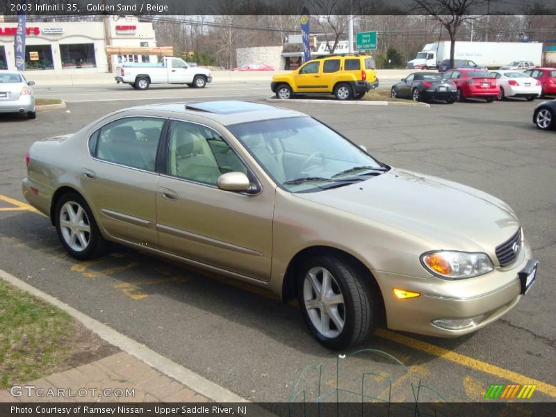 Golden Sand / Beige 2003 Infiniti I 35
