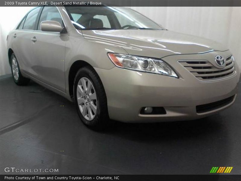 Desert Sand Metallic / Bisque 2009 Toyota Camry XLE