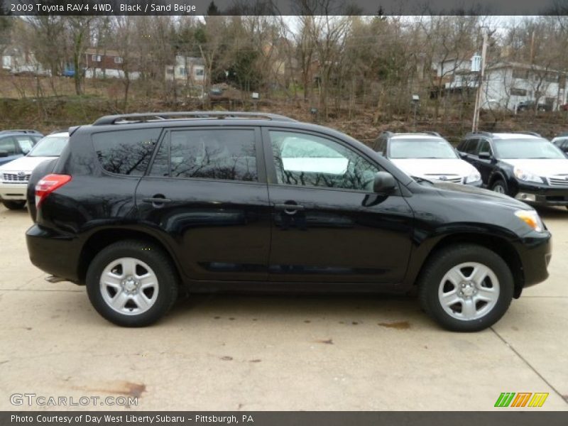 Black / Sand Beige 2009 Toyota RAV4 4WD