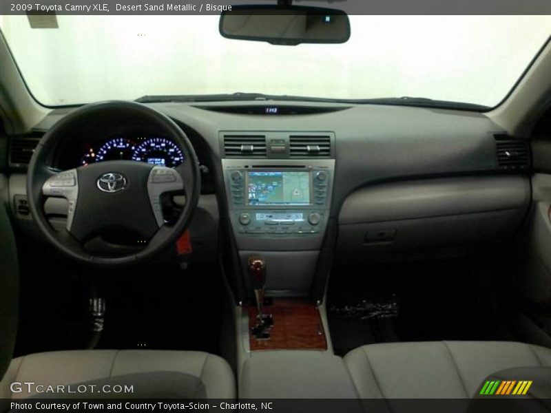 Desert Sand Metallic / Bisque 2009 Toyota Camry XLE