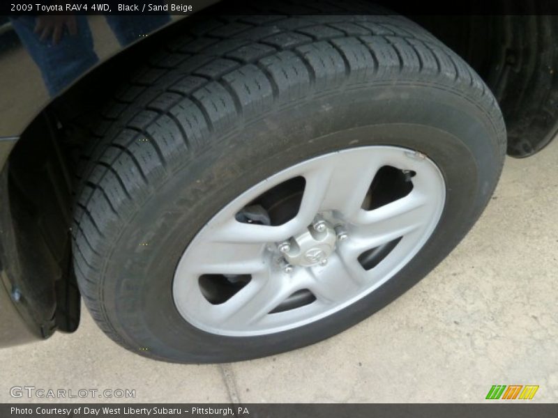Black / Sand Beige 2009 Toyota RAV4 4WD