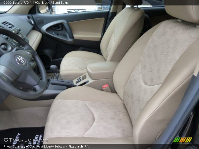Black / Sand Beige 2009 Toyota RAV4 4WD