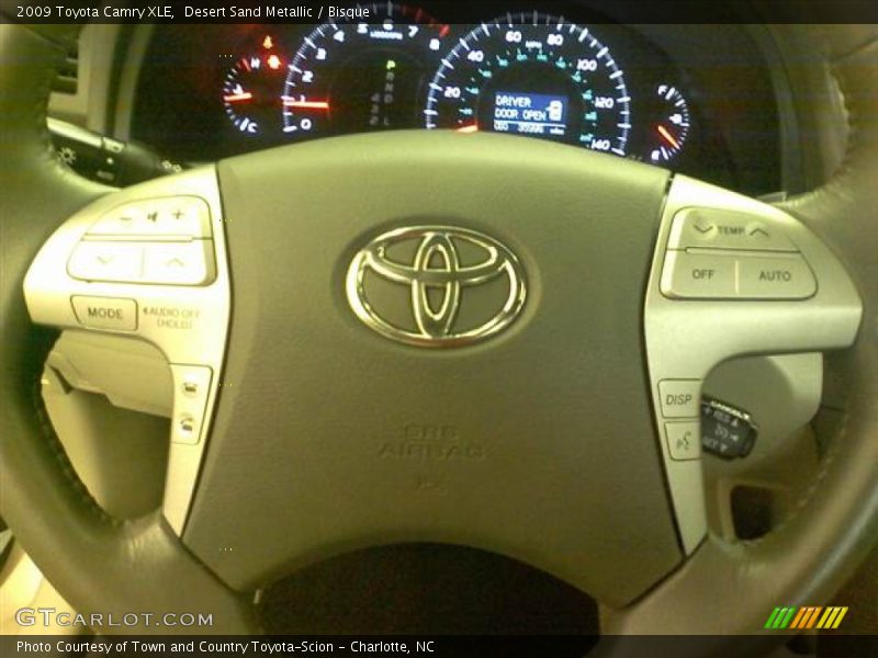 Desert Sand Metallic / Bisque 2009 Toyota Camry XLE