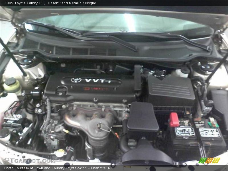 Desert Sand Metallic / Bisque 2009 Toyota Camry XLE