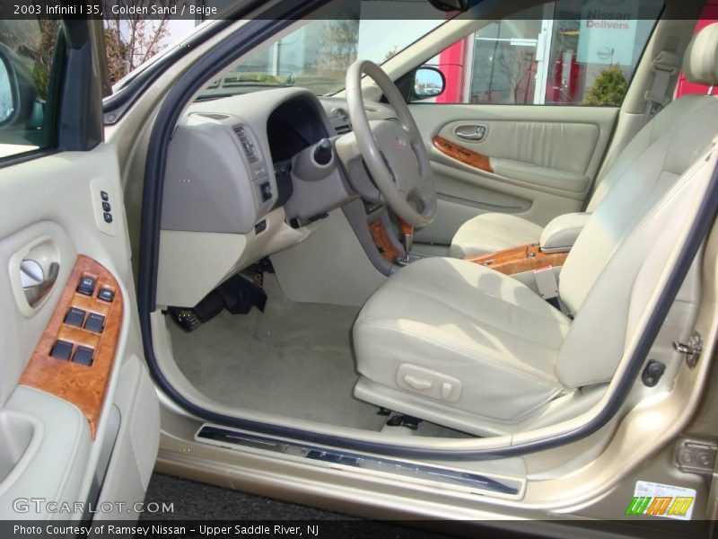Golden Sand / Beige 2003 Infiniti I 35