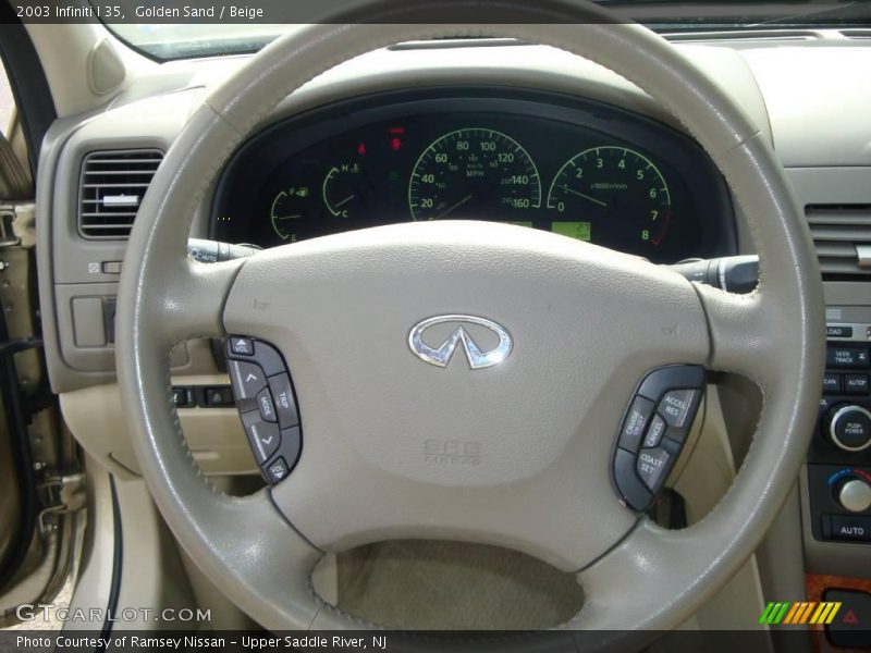 Golden Sand / Beige 2003 Infiniti I 35