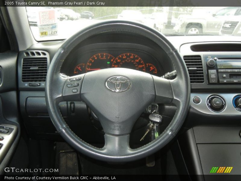 Phantom Gray Pearl / Dark Gray 2005 Toyota Camry SE