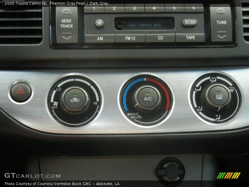 Phantom Gray Pearl / Dark Gray 2005 Toyota Camry SE