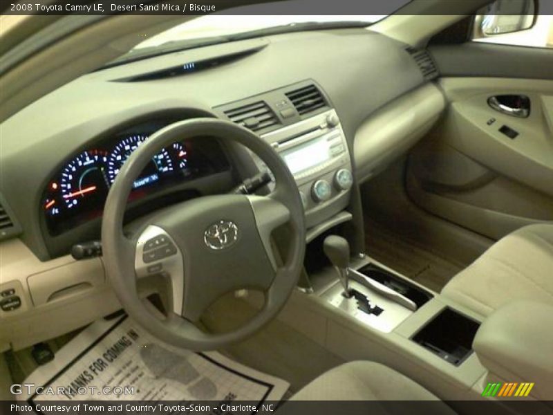 Desert Sand Mica / Bisque 2008 Toyota Camry LE