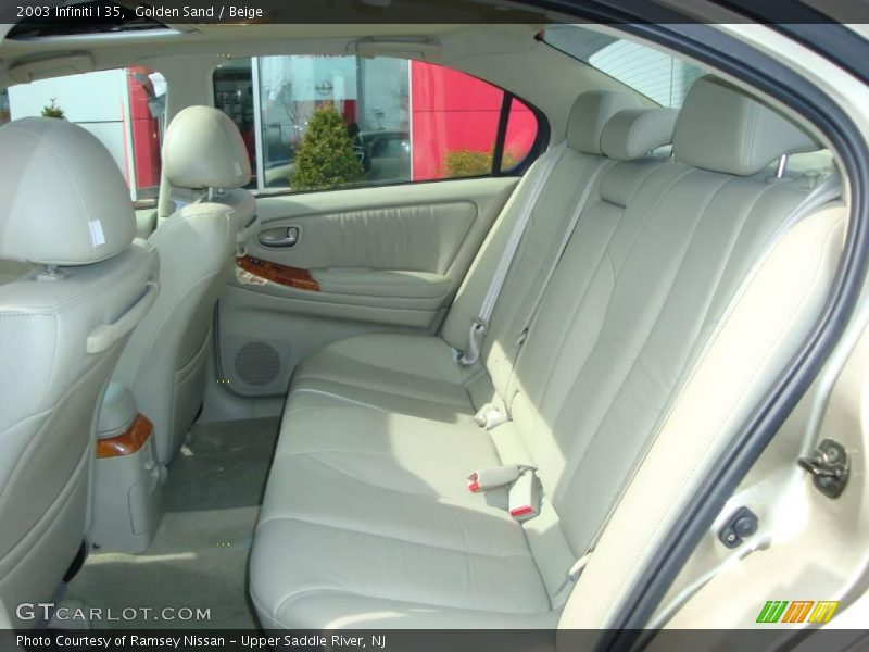 Golden Sand / Beige 2003 Infiniti I 35