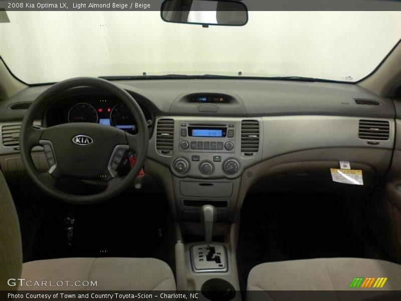 Light Almond Beige / Beige 2008 Kia Optima LX