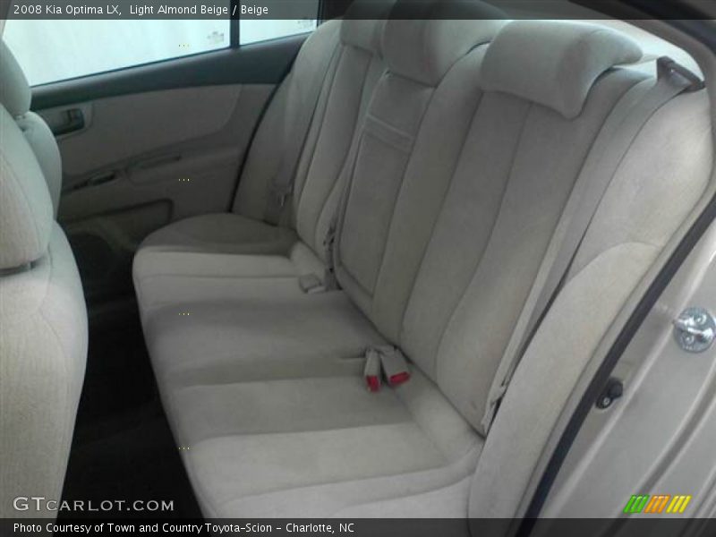 Light Almond Beige / Beige 2008 Kia Optima LX